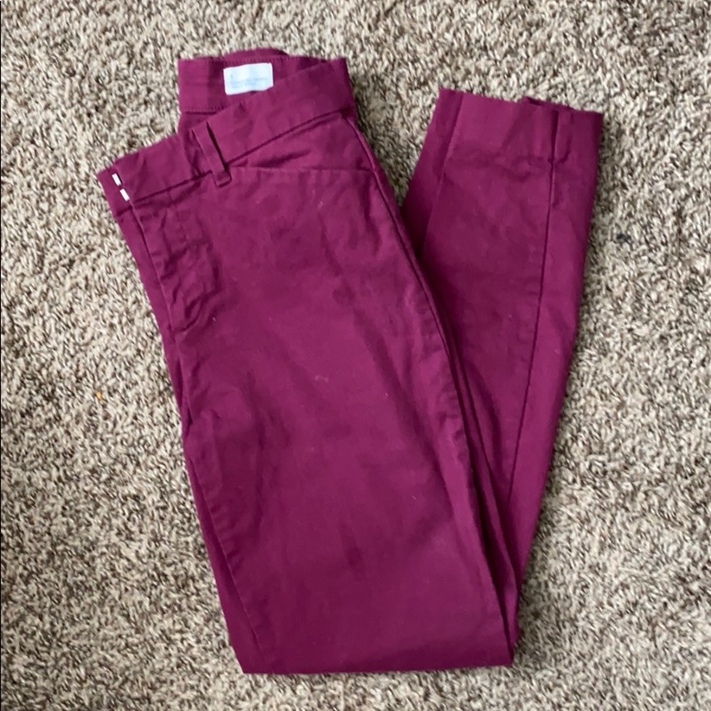 Gap khakis - plum